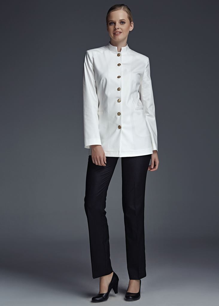 Hotel and service uniforms that elevate the room before the service even begins.